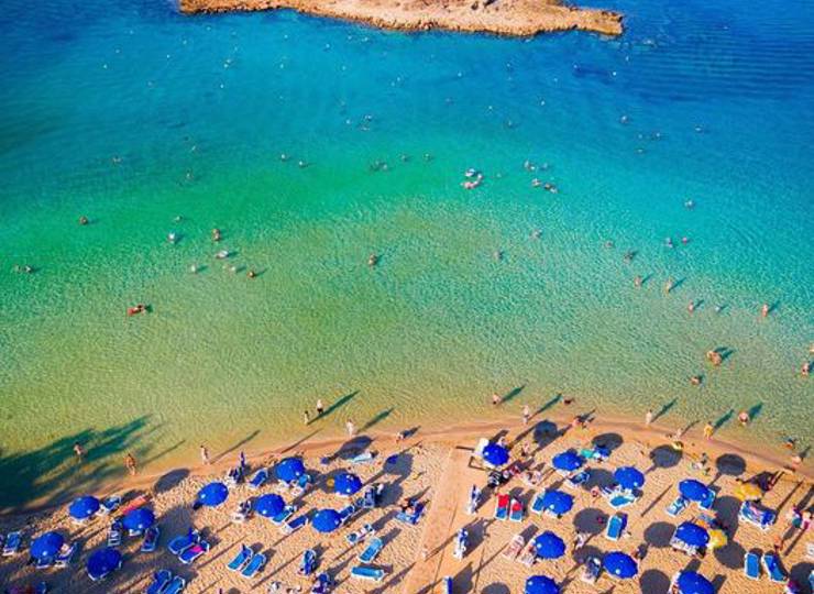 Golden Sands in Protaras Beaches, Cyprus: A Coastal Paradise
