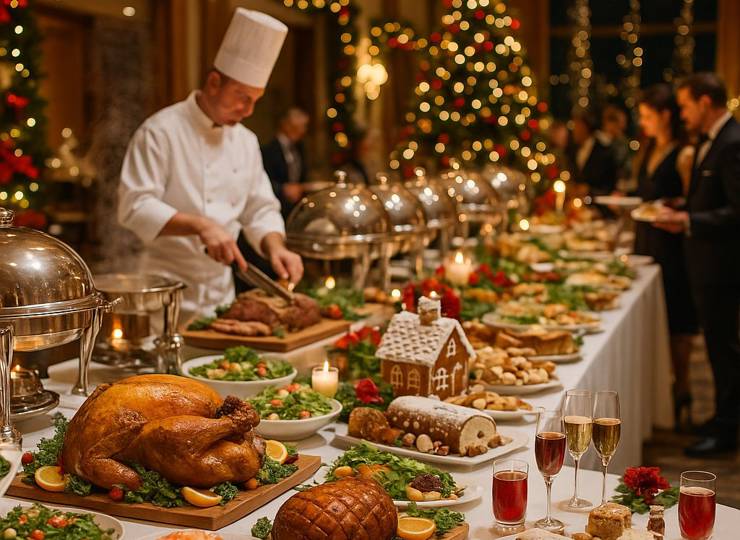 New Year’s Day Festive Buffet — Live Jazz & Bubbles