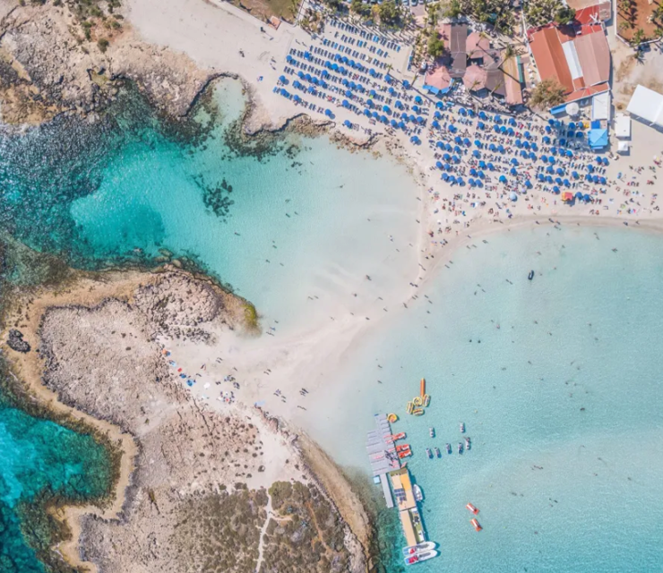 Breath-taking nature and sea around Cavo Zoe
