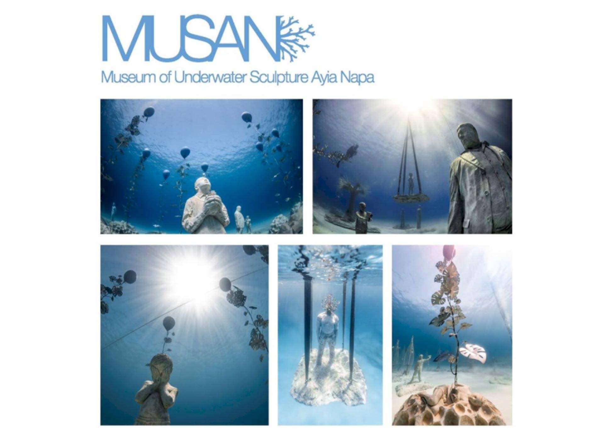 The artist behind the underwater sculpture park in the coast of Pernera