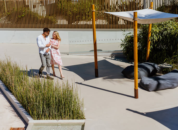 Leave the world behind: Poolside Bliss, Garden Serenity, and Cocktail Delights, Day and Night